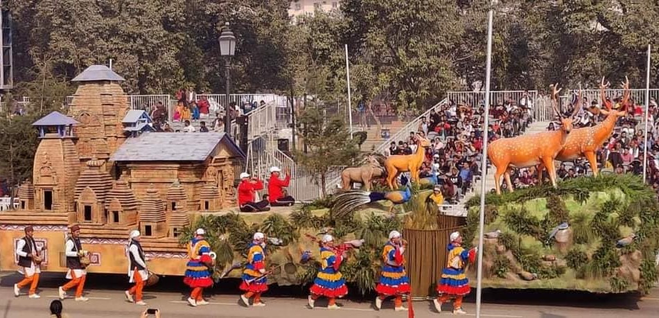 कर्तव्य पथ पर पहली बार गणतंत्र दिवस परेड में उत्तराखंड की झांकी ने प्रथम स्थान पाकर बनाया इतिहास