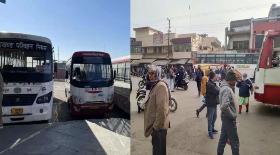 उत्तराखंड रोडवेज बसों का संचालन ठप, यात्रियों की बढ़ी परेशानियां