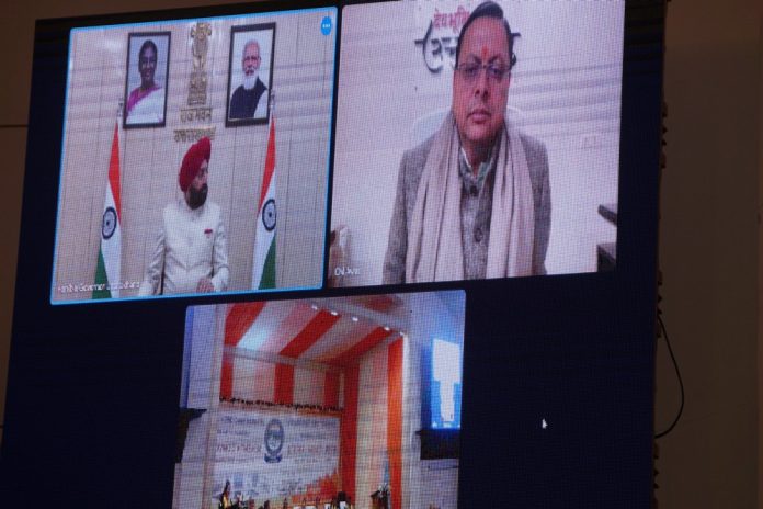 राज्यपाल और CM धामी ने उत्तराखंड मुक्त विश्वविद्यालय के दीक्षांत समारोह का वर्चुअल शुभारंभ किया