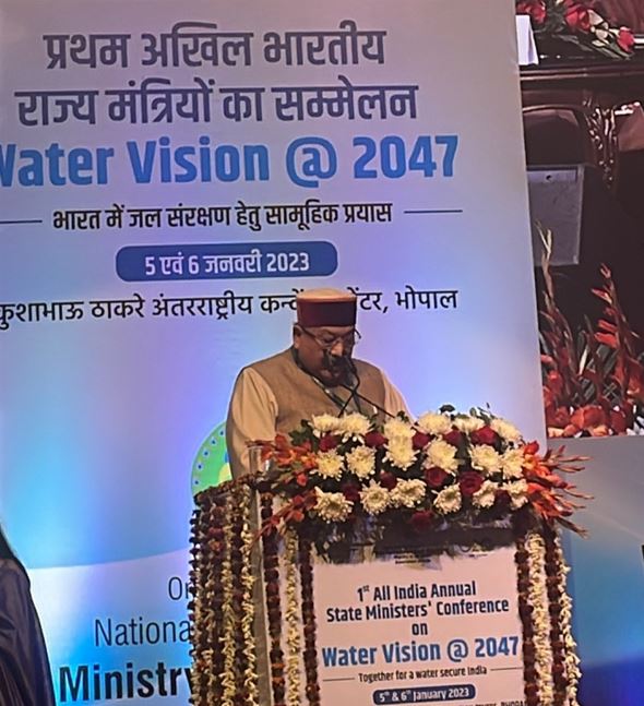जल के क्षेत्र में सिंचाई, कृषि, पेयजल सहित समस्त क्षेत्रों को वर्ष 2047 तक परिपूर्ण करने का लक्ष्य- सतपाल  महाराज
