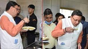 मुख्यमंत्री पुष्कर सिंह धामी ने सामुदायिक स्वास्थ्य केंद्र गैरसैंण का औचक किया निरीक्षण