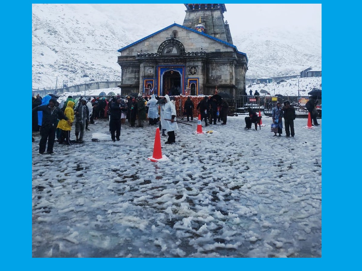 हिमाचल प्रदेश और उत्तराखंड के ऊंचाई वाले इलाकों में अप्रैल में दिसंबर जैसा मौसम