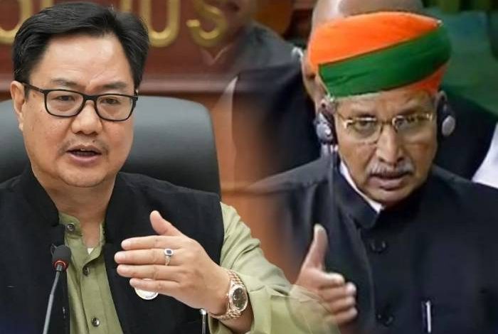 मोदी कैबिनेट में बड़ा फेरबदल, किरण रिजिजू को कानून मंत्री पद से हटाया