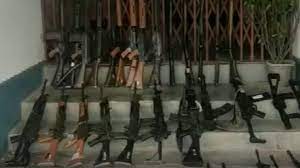 मणिपुर में गृहमंत्री अमित शाह की अपील का दिखा असर, 140 से ज्यादा हथियार सरेंडर