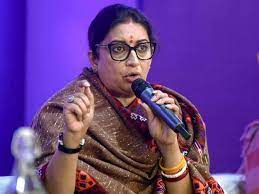 स्मृति ईरानी ने महिला अत्याचार को लेकर कांग्रेस पर साधा निशाना, कहा- गहलोत सरकार सच्चाई नहीं सुनना चाहती