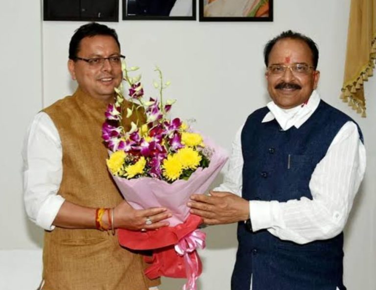 केंद्रीय रक्षा एवं पर्यटन राज्यमंत्री अजय भट्ट ने CM धामी का आभार जताया