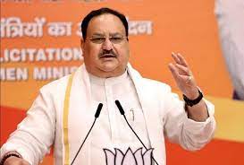  नड्डा ने कहा, प्रदेश की पांच लोकसभा सीटों पर जीत की हैट्रिक लगानी है