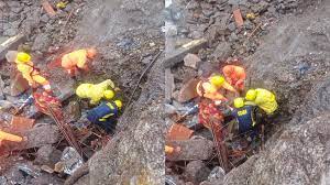 गौरीकुंड में भूस्खलन के बाद दूसरे दिन रेस्क्यू ऑपरेशन जारी, अब तक 3 लोगों की मौत, 17 अभी भी लापता