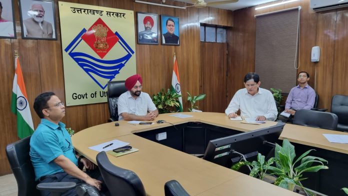 मुख्य सचिव ने ईको पार्क के सम्बन्ध में जिलाधिकारियों एवं डीएफओ के साथ वीडियो कॉन्फ्रेंसिंग के माध्यम से बैठक की