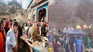 केदारनाथ में राहुल गांधी को देखते ही श्रृद्धालुओं और स्थानीय लोगों ने लगाए मोद-मोदी के नारे