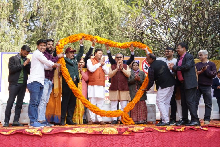 देहरादून में ‘ड्रग्स फ्री देवभूमि मिशन-2025’ का आयोजन, CM ने युवाओं को दिलाई ‘नशा मुक्ति’ की शपथ