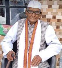 लंबे समय से बीमार स्वतंत्रता सेनानी चिंद्रियालाल का निधन