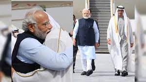 अबकी बार मोदी सरकार’ के नारे के साथ PM Modi का दुबई में स्वागत