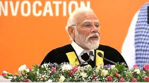 भारतीदासन विश्वविद्यालय के 38वें दीक्षांत समारोह में पीएम मोदी ने की शिरकत