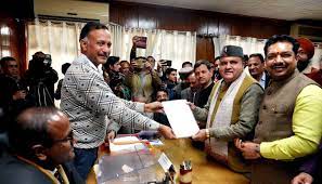 सीएम ने महेंन्द्र भट्ट को दी बधाई, कार्यकर्ताओ ने किया स्वागत