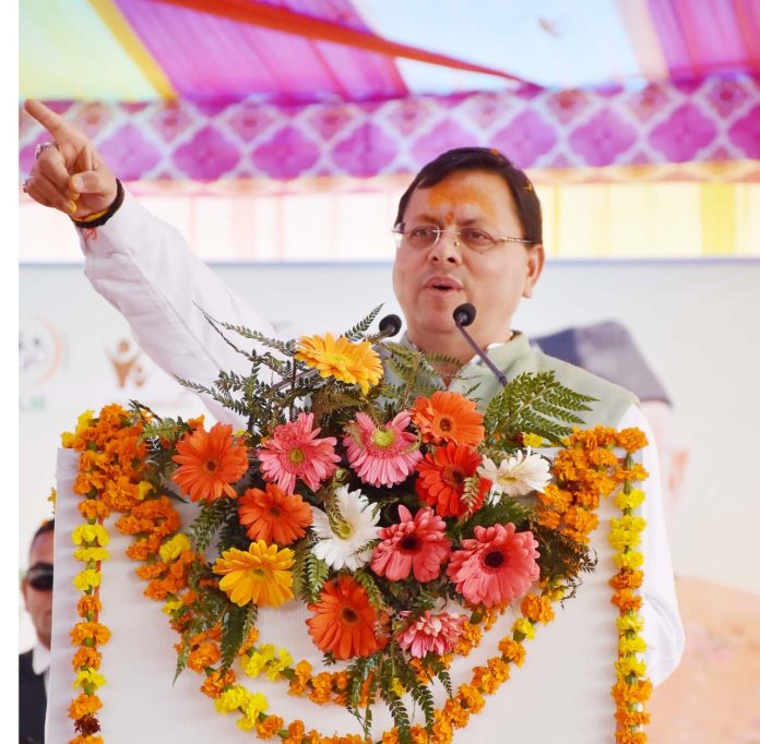 मुख्यमंत्री ने गोपेश्वर में आयोजित लाभार्थी सम्मान समारोह में किया प्रतिभाग