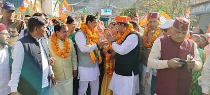 रुद्रप्रयाग-कर्णप्रयाग में अनिल बलूनी का रोड शो,कही ये बात