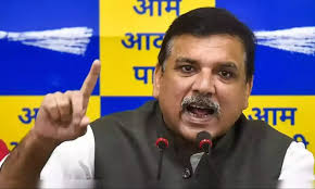 AAP नेता संजय सिंह का बड़ा दावा, बीजेपी ने किया शराब घोटाला, कई बड़े नेता शामिल’