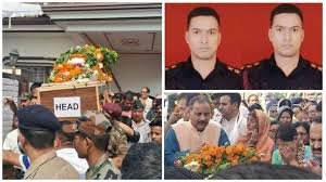 शहीद मेजर प्रणय का पार्थिव शरीर पहुंचा घर, श्रद्धांजलि देने उमड़े लोग