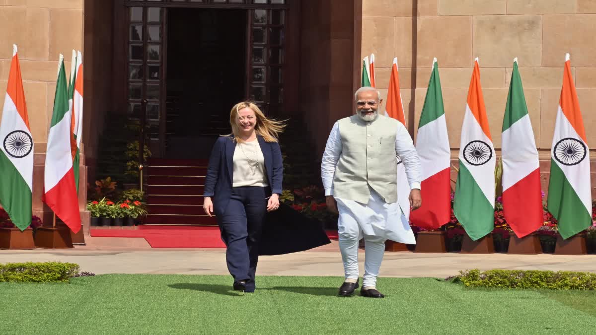 जॉर्जिया मेलोनी से कई मुद्दों पर हुई पीएम मोदी की बातचीत