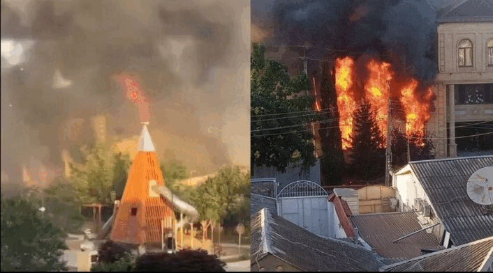 दागेस्तान में ईसाईयों और यहूदियों के धर्मस्थल पर हुई अंधाधुंध गोलीबारी, 15 पुलिसकर्मियों और कई नागरिकों की मौत