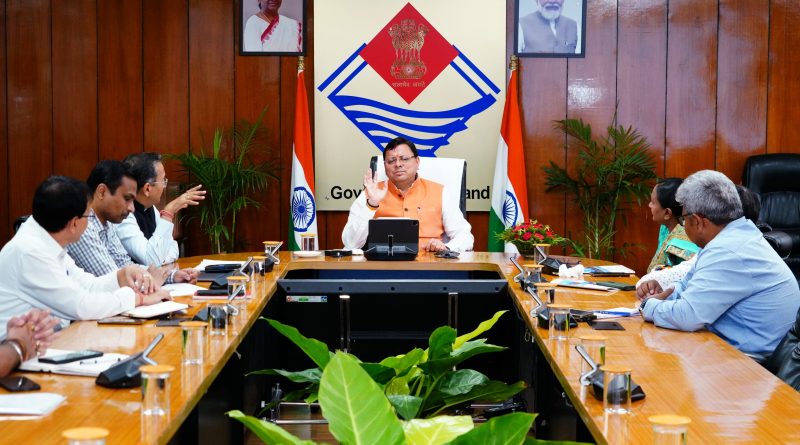 सीएम धामी ने सचिवालय में सेतु आयोग की कार्ययोजना के संबंध में दिए जरूरी निर्देश