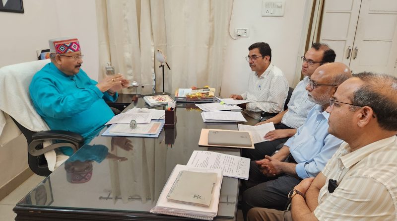 1400 करोड़ की आउटर रिंग रोड से शहर की सड़कों को सुनियोजित ढंग से जोड़ा जाये: महाराज