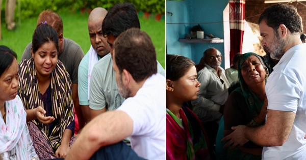 सीएम योगी से पीड़ित पर‍िवारों को जल्‍द से जल्‍द मुआवजा देने की मांग – कांग्रेस सांसद राहुल गांधी