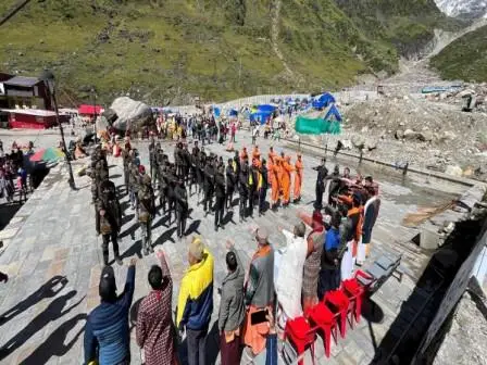 केदारनाथ धाम में शुरू हुआ स्वच्छता पखवाड़ा