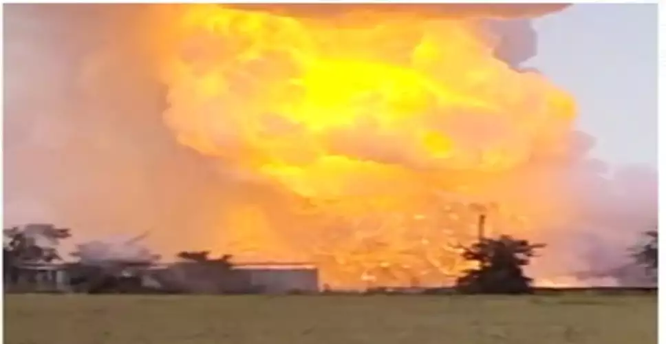 सोनीपत की पटाखा फैक्ट्री में तेज धमाका, कई घायल