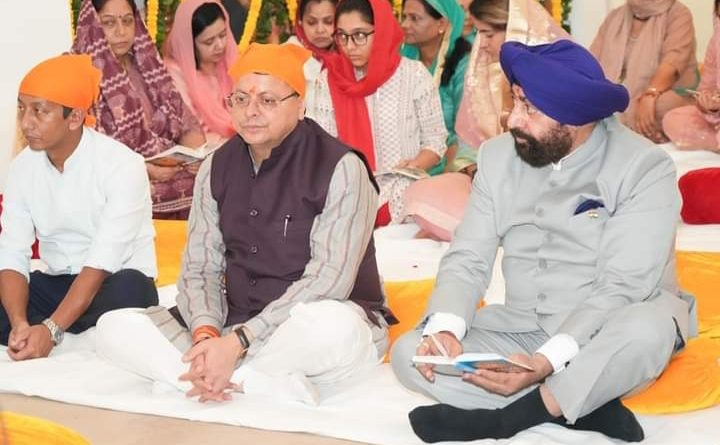 राज्यपाल लेफ्टिनेंट जनरल गुरमीत सिंह (से नि) के राज्यपाल पद पर तीन वर्ष पूर्ण होने के अवसर पर राजभवन में अखण्ड पाठ आयोजित किया गया