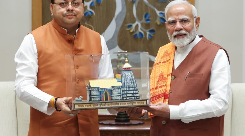 PM मोदी से मिले CM धामी, इन योजनाओं के लिए मांगी परमिशन