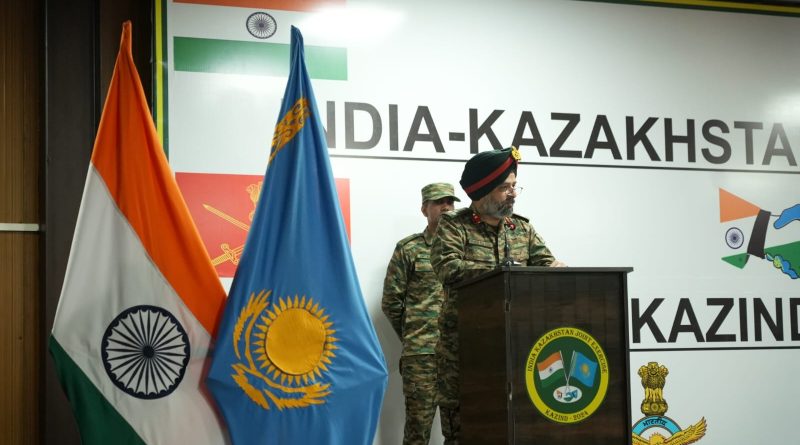औली में चल रहे भारत-कजाकिस्तान संयुक्त सैन्य अभ्यास काजिंद-2024 संपन्न हुआ