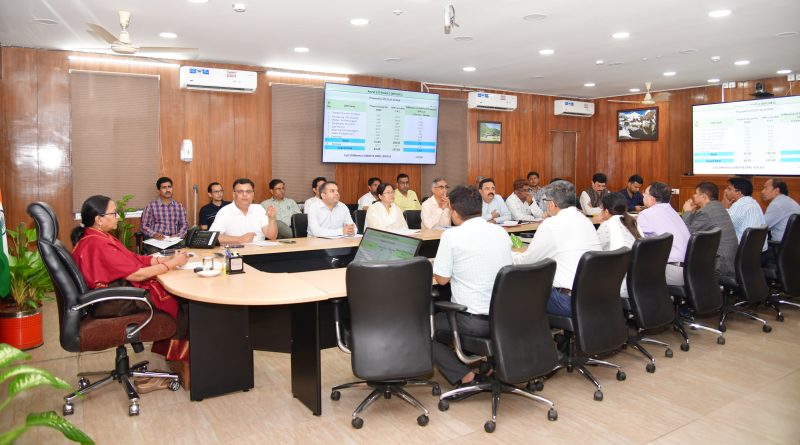 मुख्य सचिव राधा रतूड़ी की अध्यक्षता में अमृत 2.0 के तहत गठित हाई पावर्ड स्टीयरिंग कमेटी की की बैठक