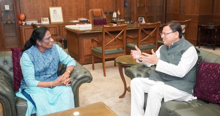 सीएम धामी ने पीटी उषा से की मुलाकात, राष्ट्रीय खेलों के आयोजन को लेकर हुई चर्चा
