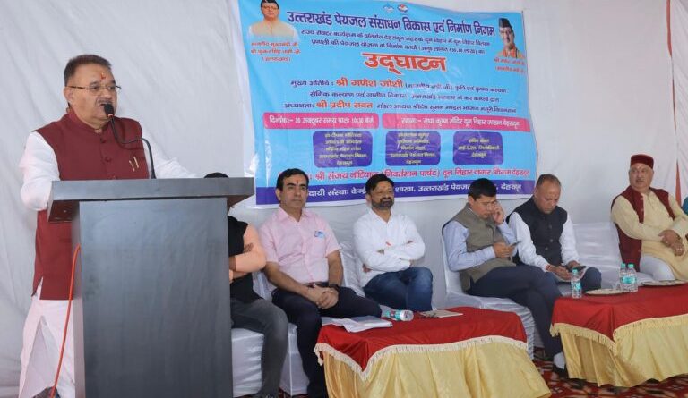 कैबिनेट मंत्री ने दून विहार में ₹430.20 लाख की पेयजल योजना के निर्माण कार्यों का किया शिलान्यास