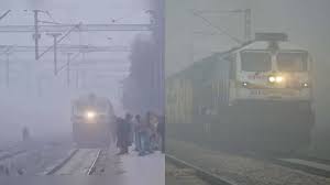 कोहरे ने रोका रेलव का पहिया: दिल्ली आने वाली कई ट्रेनें लेट, देख लें लिस्ट