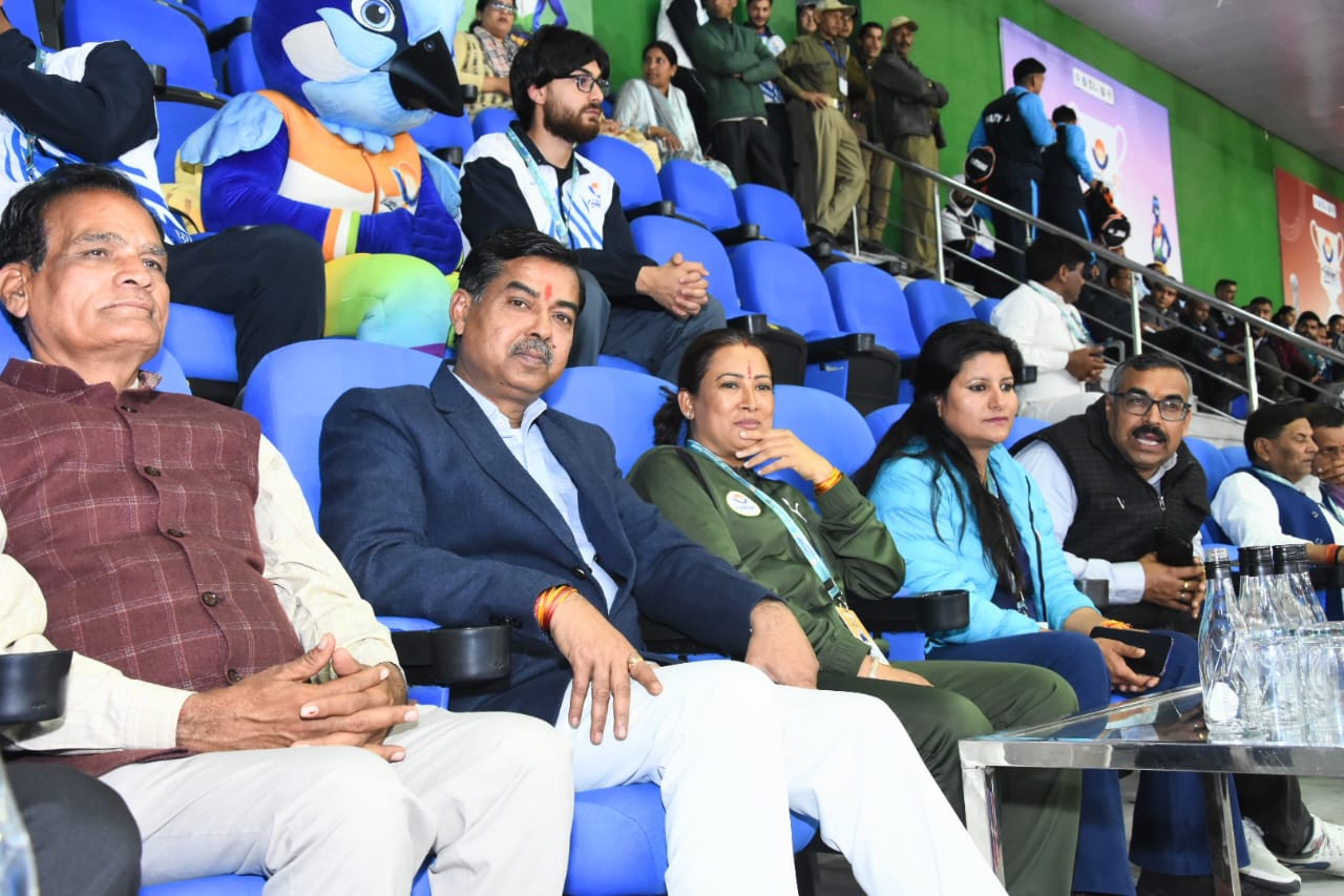 खेल मंत्री रेखा आर्या ने देखे कबड्डी और कलारीपयट्टू के मैच
