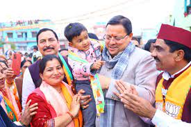 समग्र विकास के लिए जरूरी है ट्रिपल इंजन सरकार- सीएम धामी