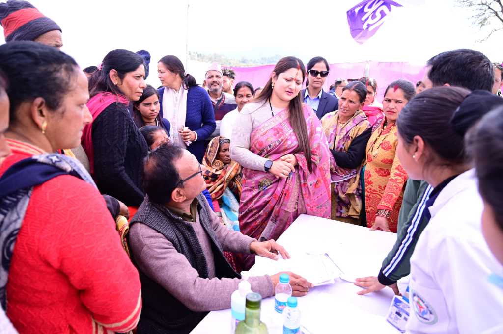 सेवा संकल्प फाउंडेशन द्वारा आयोजित तीन दिवसीय निःशुल्क स्वास्थ्य शिविर का चंपावत से हुआ शुभारंभ