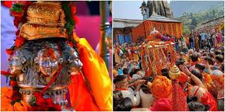 केदारनाथ धाम के लिए रवाना हुई पंचमुखी भोग मूर्ति