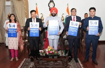 गृह मंत्रालय, भारत सरकार की संसदीय राजभाषा समिति की पहली उप समिति के सदस्यों ने की राज्यपाल गुरमीत सिंह से शिष्टाचार भेंट