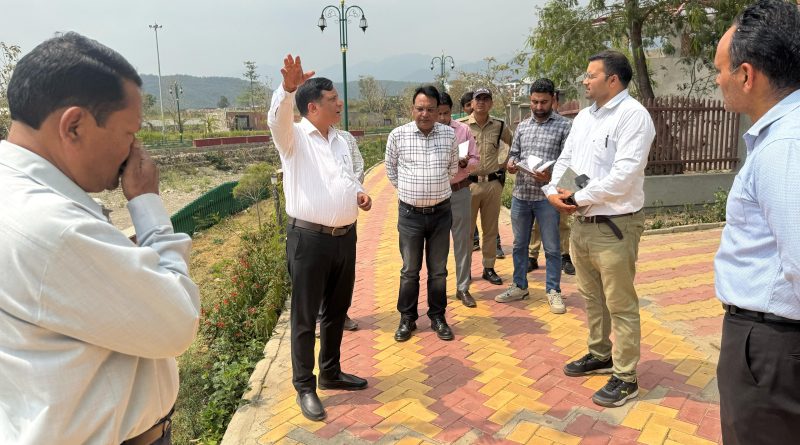 उपाध्यक्ष MDDA ने सिटी पार्क सहित प्राधिकरण की विभिन्न योजनाओं की अद्यतन स्थिति का लिया जायजा
