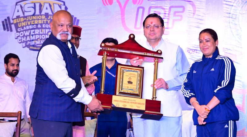 राज्य में स्पोर्ट्स लेगेसी प्लान’ होगा जल्द लागू- सीएम धामी