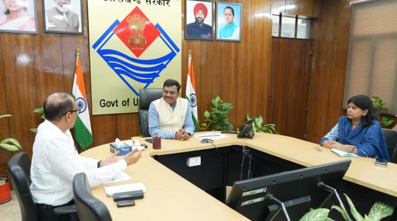 मुख्य सचिव ने की शिक्षा विभाग की समीक्षा