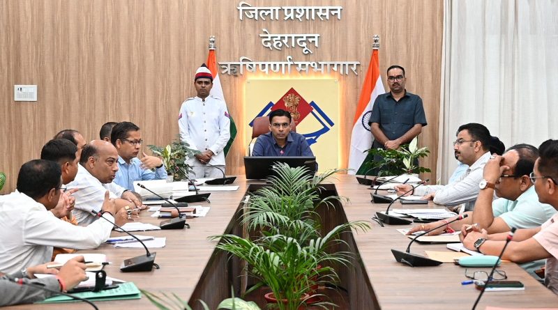 राष्ट्रपति के जनपद भ्रमण की जिलाधिकारी सविन बंसल ने की समीक्षा