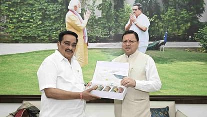 मुख्यमंत्री धामी ने केन्द्रीय जल शक्ति मंत्री सी.आर.पाटिल से मुलाकात की