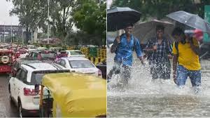 Delhi NCR में मूसलाधार बारिश बढ़ाएगी सबकी ​मुश्किलें, कई इलाकों में जलभराव। IMD ने किया Alert!