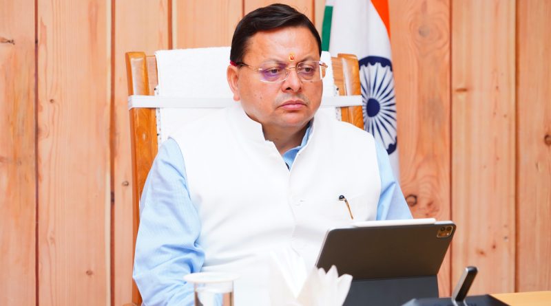 मुख्यमंत्री ने आपदा की दृष्टि से संवेदनशील क्षेत्रों में निर्माण रोकने के दिए निर्देश