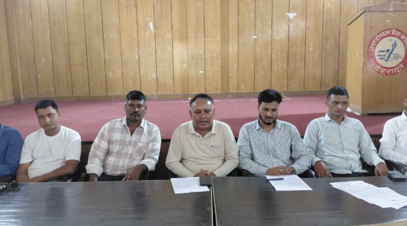 उत्तराखंड जल संस्थान के कर्मचारियों ने 1 सितंबर के बाद बड़े आंदोलन की चेतावनी दी